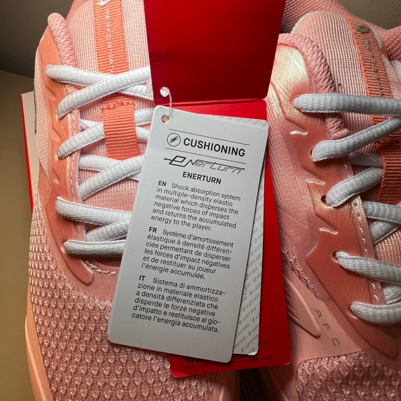 Lotto Women's 9.5 Pink Athletic Sneakers Sportcore Cleanfit - Picture 7 of 8